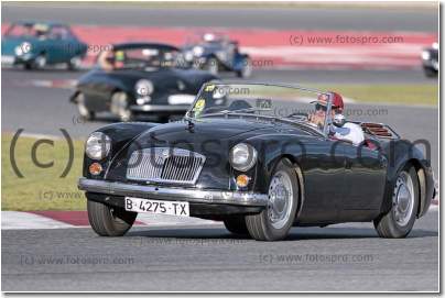 Desfilada classics Espiritu Montjuic Circuit de Catalunya Barcelona Montmelo clasicos